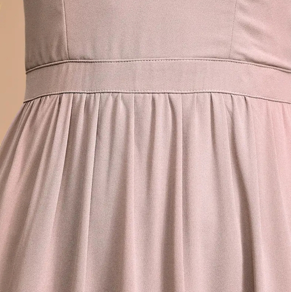 Air of Romance Taupe Maxi Dress - Picture 3 of 8